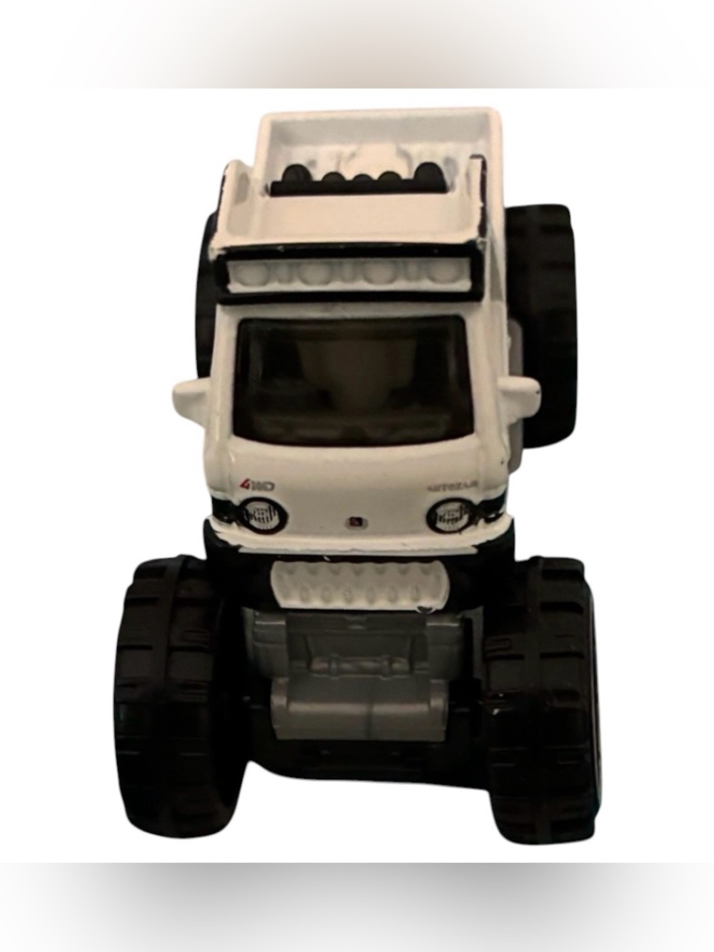 White Monster Truck Toy for Kids